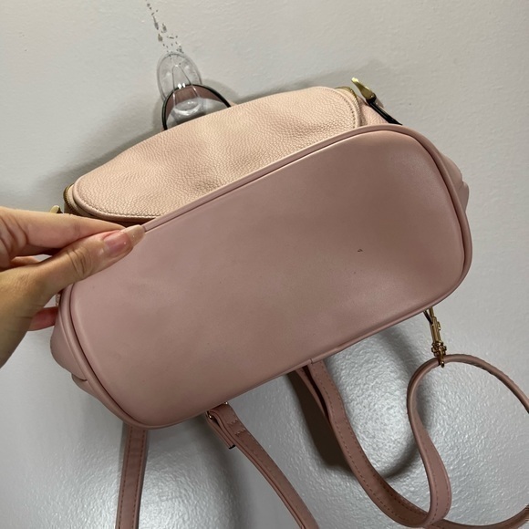 A New Day Women’s Light Pink Faux Leather Mini Backpack - Picture 4 of 13